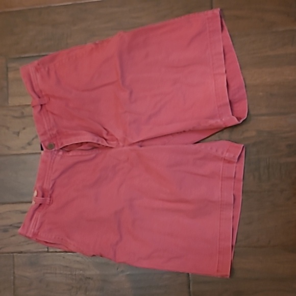 💥3for$12💥 Izod men's brick red flat front shorts size  38 - Picture 1 of 5